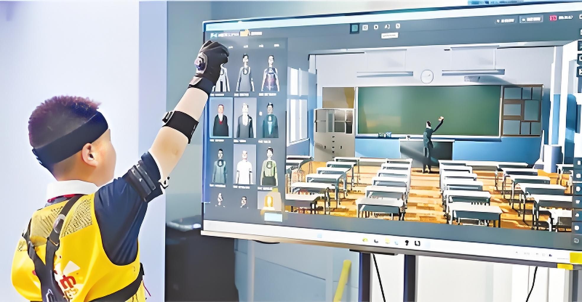 人机交互沉浸式体验“职业变身”